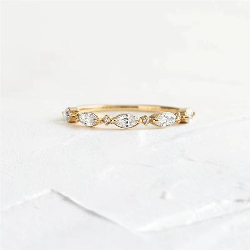 Geometry Horse Eye Crystals Gold Rings for Women Fish Design Rings Jewelry 925 Sterling Silver Finger Ring Ins Wedding Ring