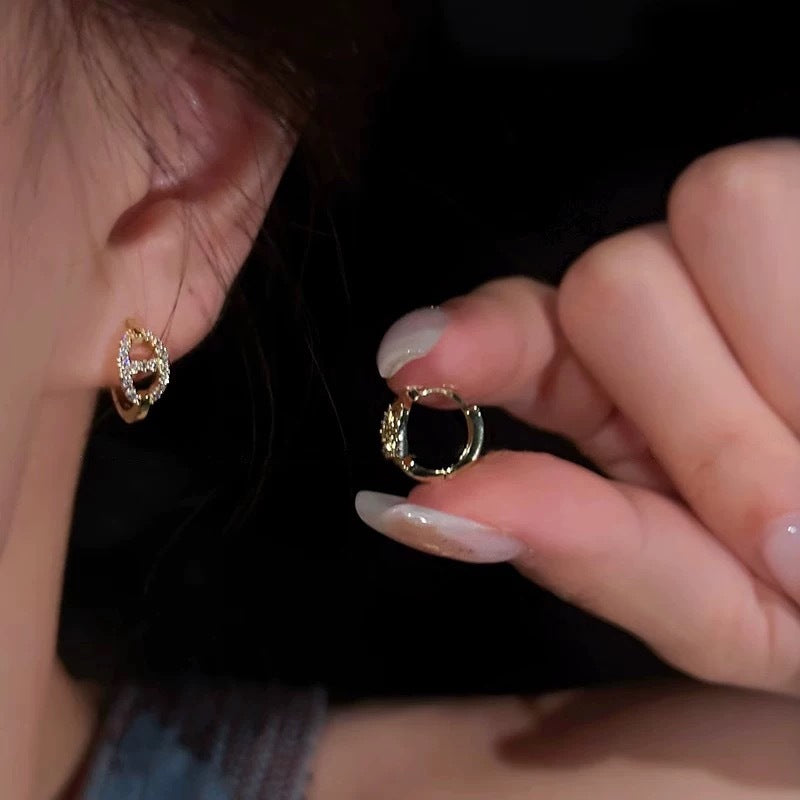 Nose Diamond Earrings