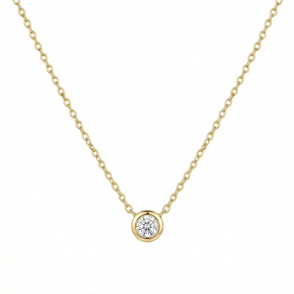 Solitaire Necklace