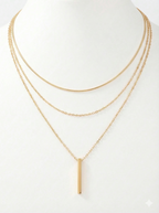 Vertical Bar Triple-Layered