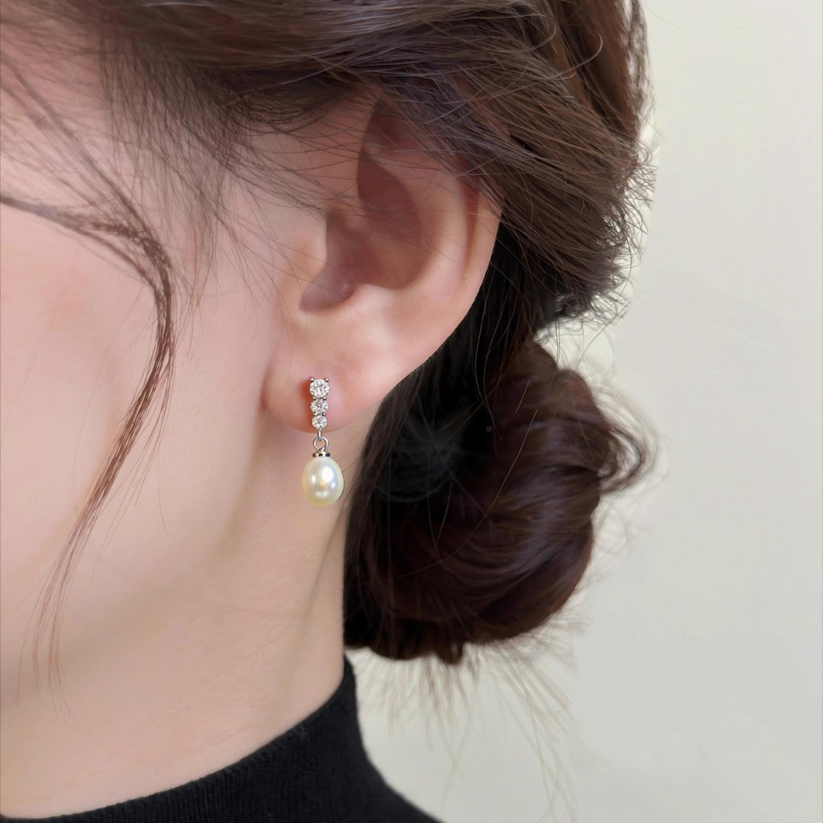 Freshwater Pearl Stud Earrings