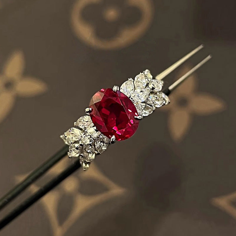 Red Corundum Ring