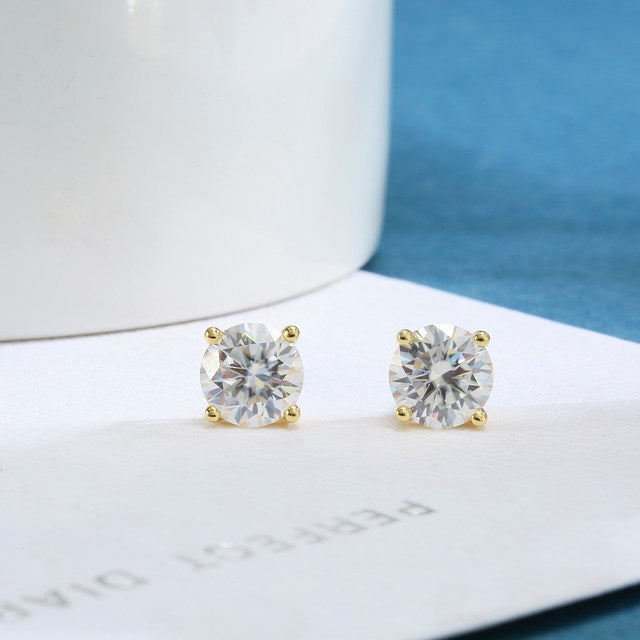 Morganite earrings