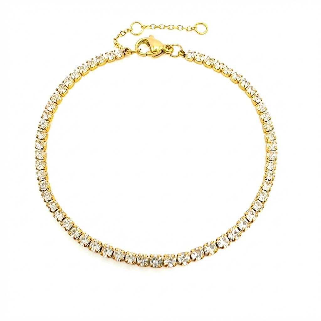 Single-Row Diamond Bracelet