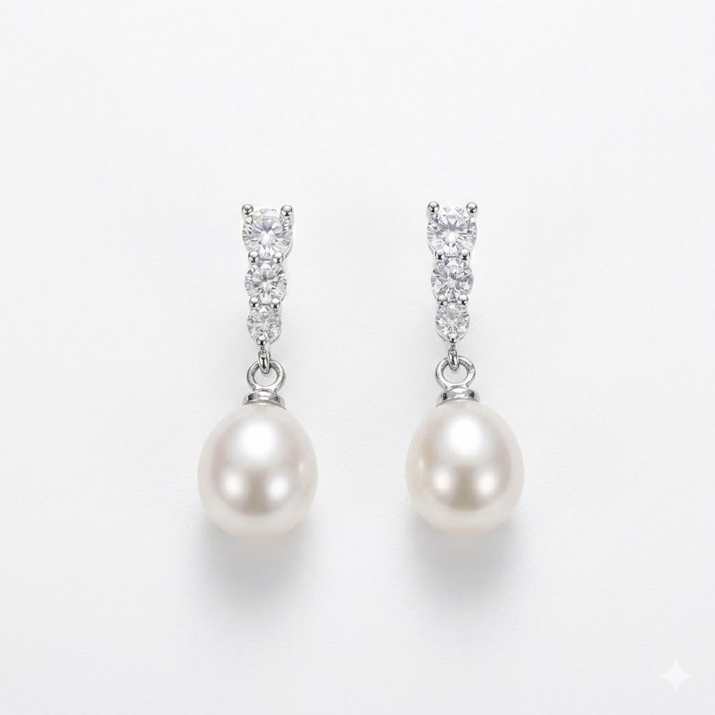 Freshwater Pearl Stud Earrings